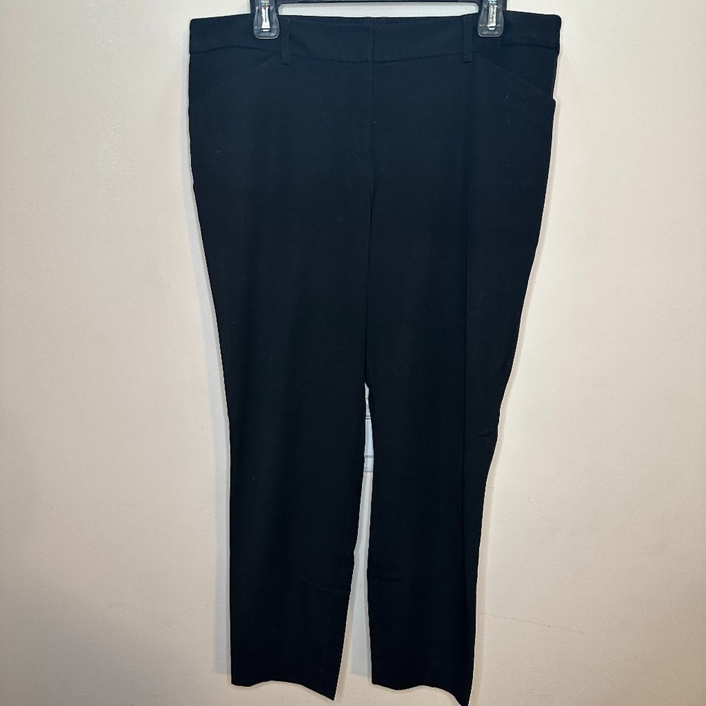 Black Ankle Slacks